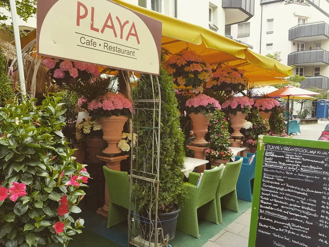 Blumige Restaurants in München