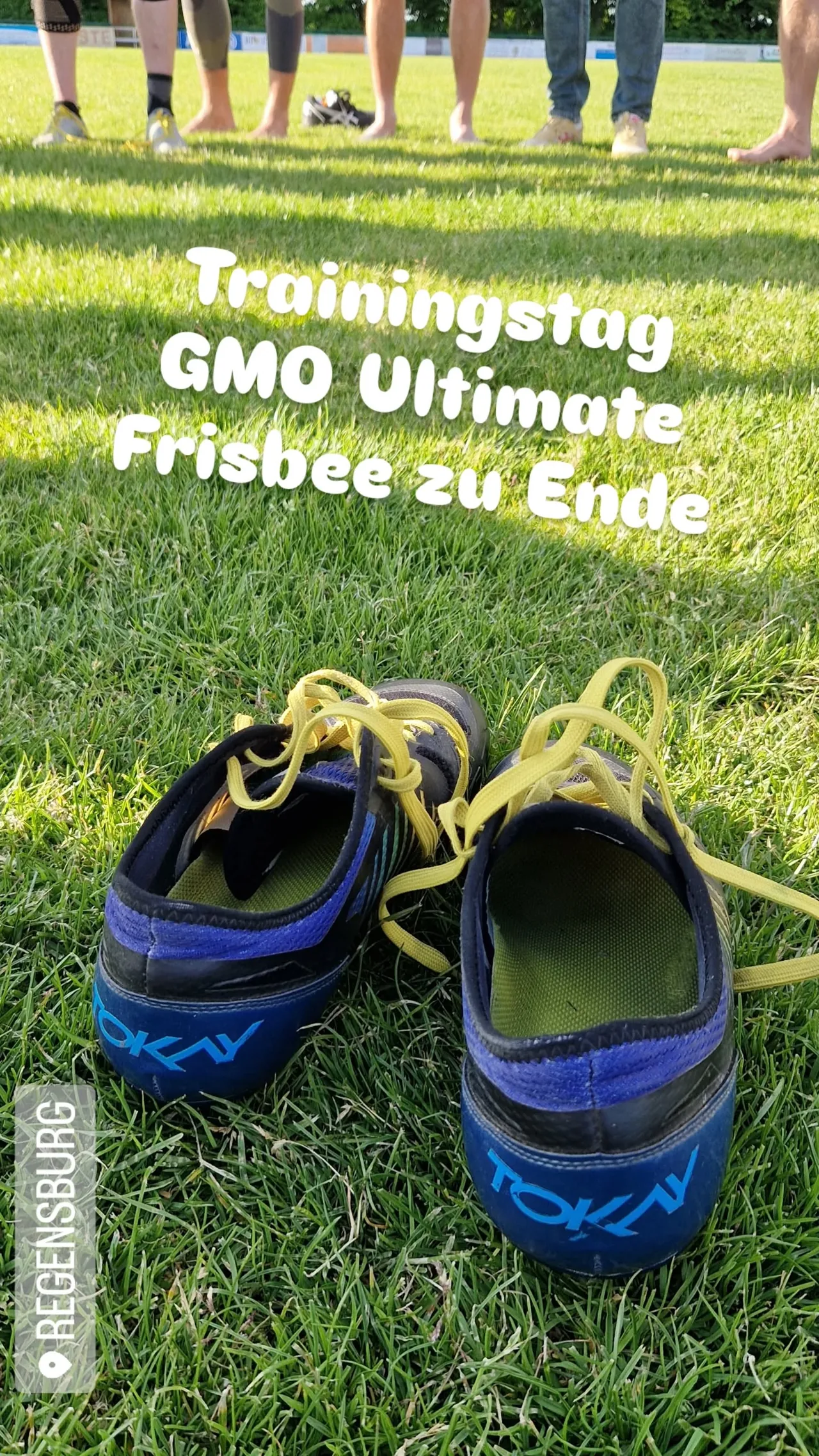 Trainingstag
GMO Ultimate
Frisbee zu Ende