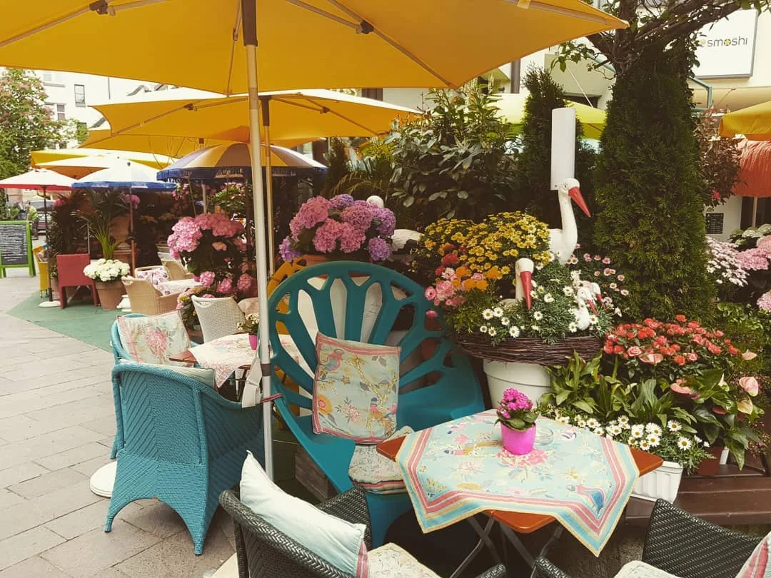 Blumige Restaurants in München