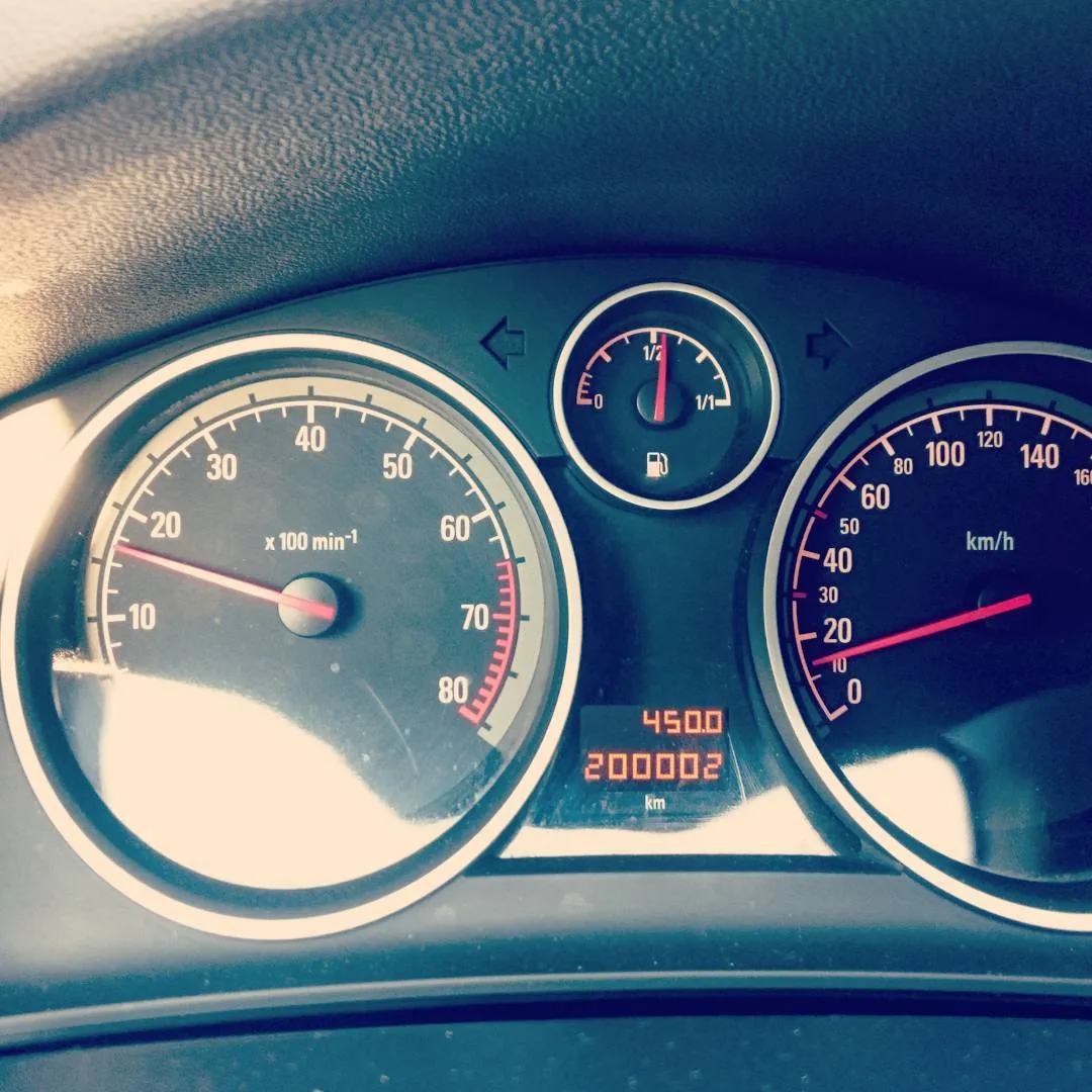 Da habe ich wohl 2 km nicht richtig auf den Tachometer geguckt :-)